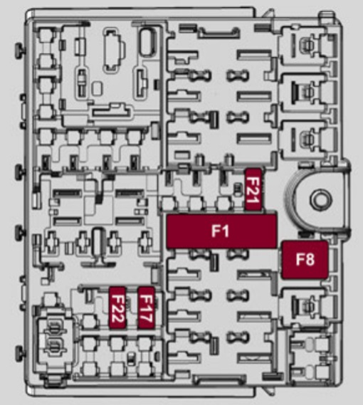 Quadro poistiek vano batožinového priestoru - 2