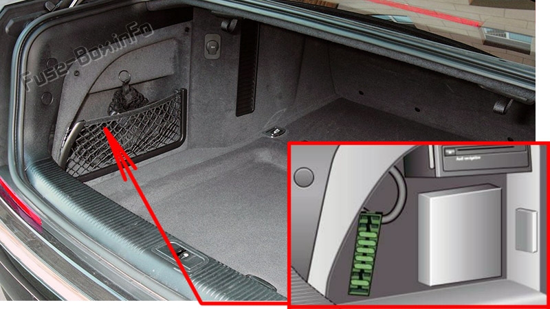 Schéma poistiek Audi A8 a S8 2008-2009 - 4