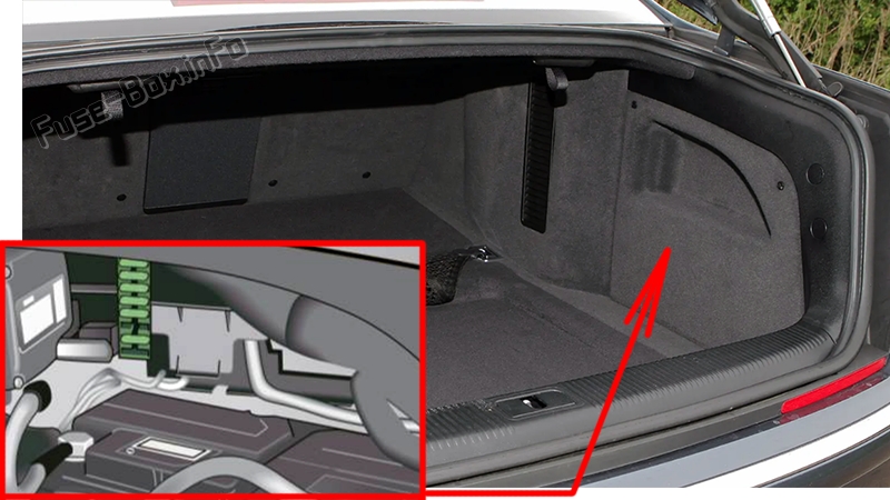 Schéma poistiek Audi A8 a S8 2008-2009 - 5