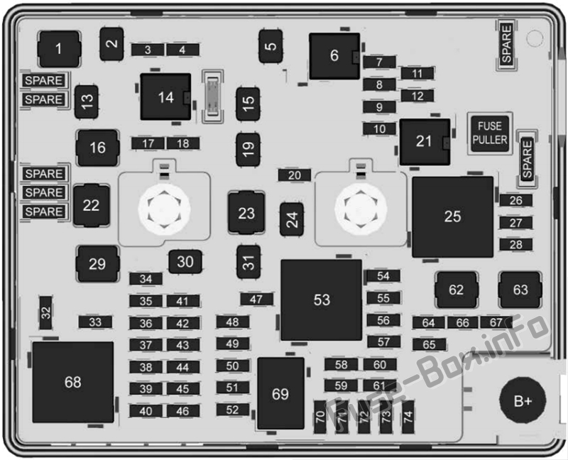 Schéma poistiek Chevrolet Bolt EV 2016-2020… - 3