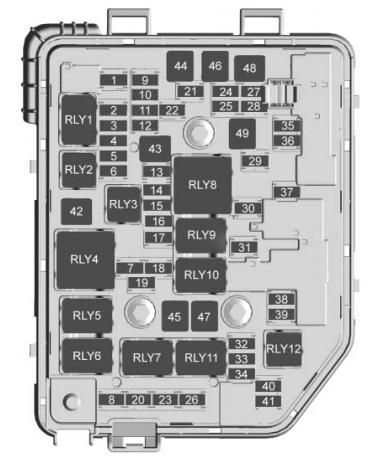 Chevrolet Spark (2016-2020...) – schéma poistiek - 4