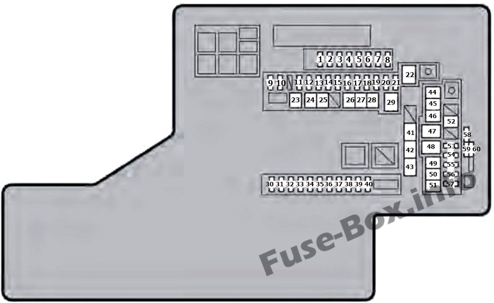 Schéma poistiek Lexus GS450h 2013-2017 - 7