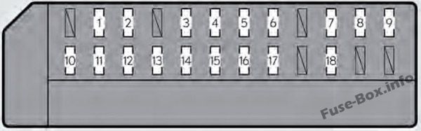 Schéma poistiek Lexus GS450h 2013-2017 - 5