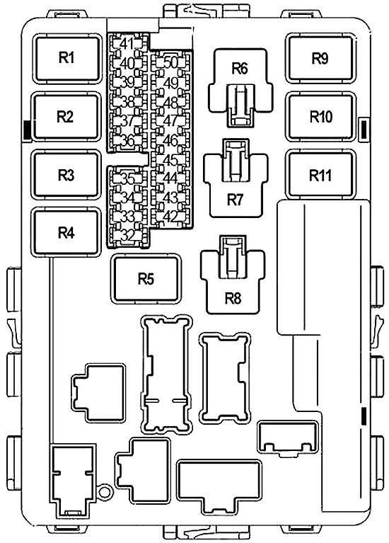 Schéma poistiek a relé – Nissan Quest - 3