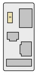 Bočný ochranný panel pre cestujúcich